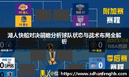 湖人快船对决前瞻分析球队状态与战术布局全解析